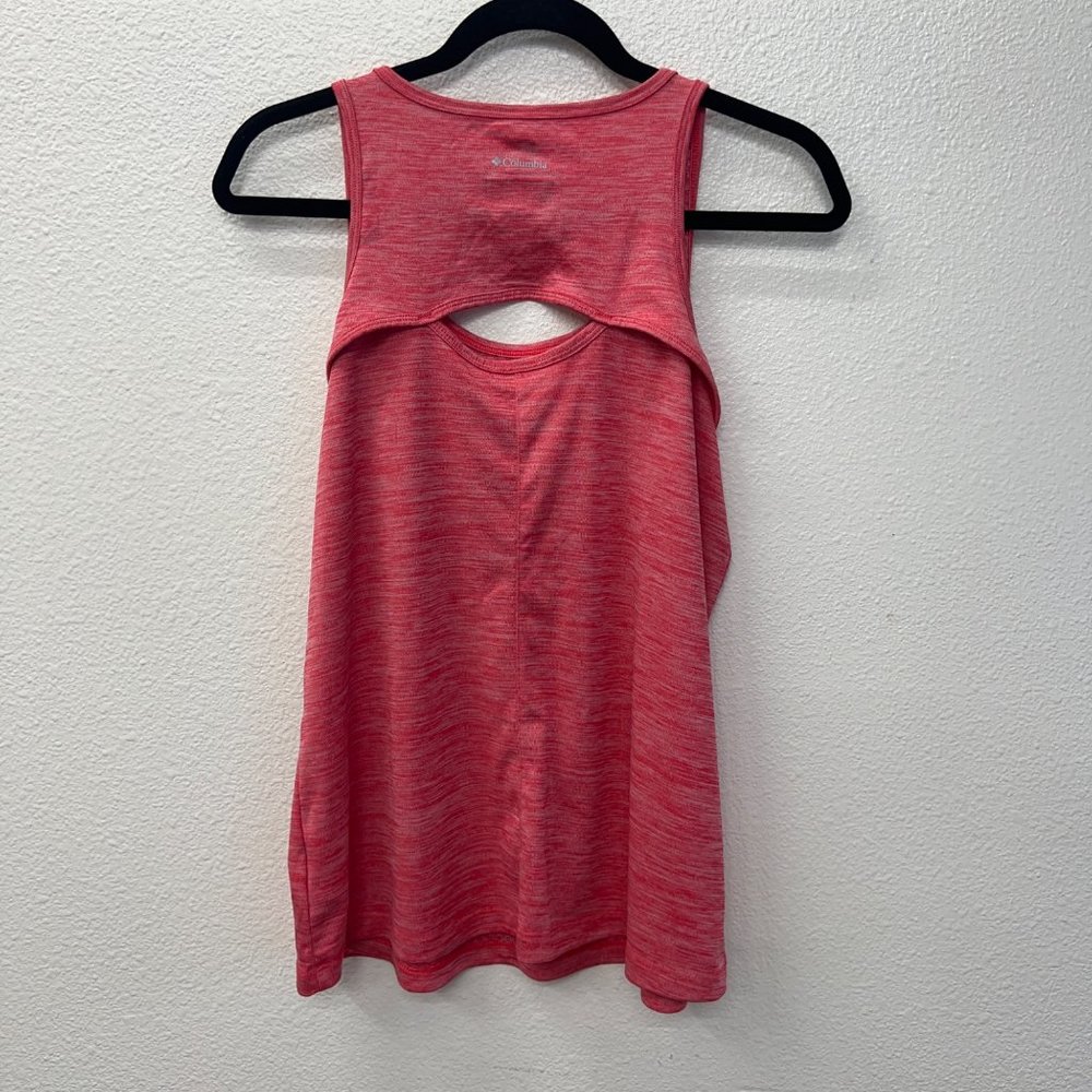 Columbia red sweat activated cooling omni free zero tank womens  Size: L - Picture 8 of 9
